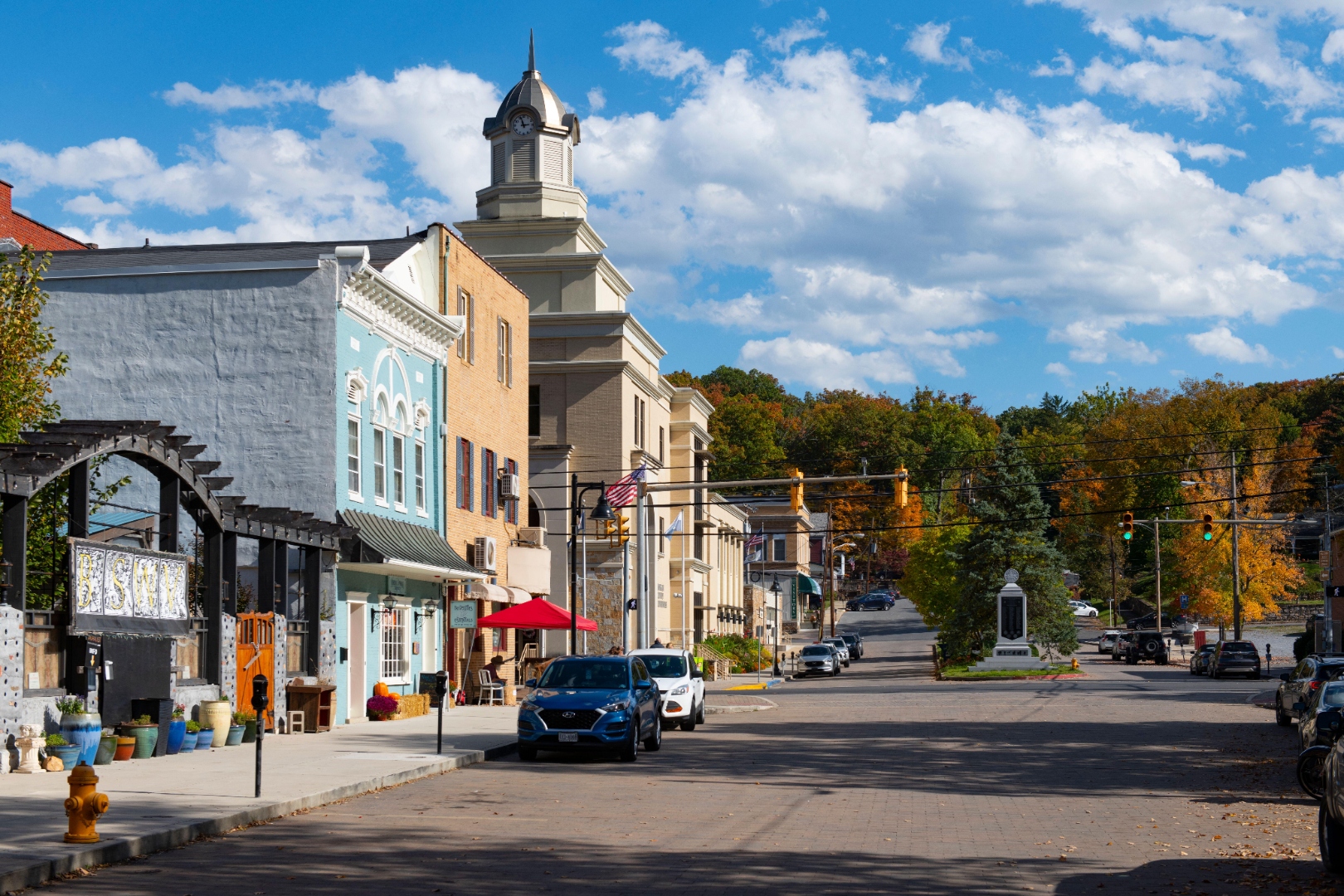 Downtown Berkeley Springs, West Virginia